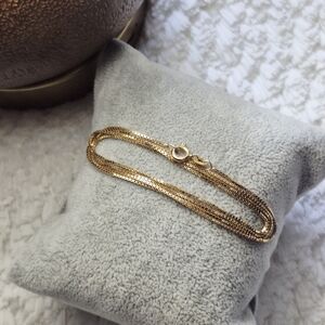 Vintage 14k Yellow Gold Box Chain